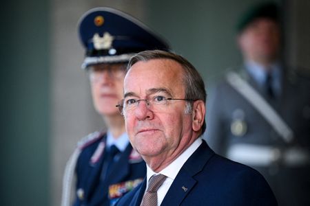 FILE PHOTO: German Defence Minister Pistorius hosts his counterparts from