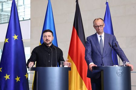 Ukrainian President Volodymyr Zelenskiy visits Berlin