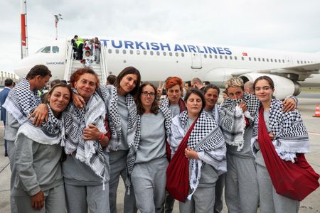 Israel deports 37 French nationals on Gaza flotilla to Turkey, France says