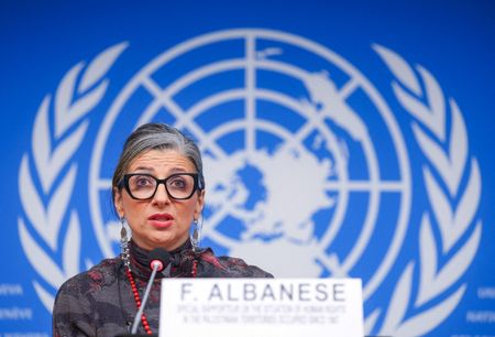 US says removal of UN expert Albanese from sanctions list is not a policy change