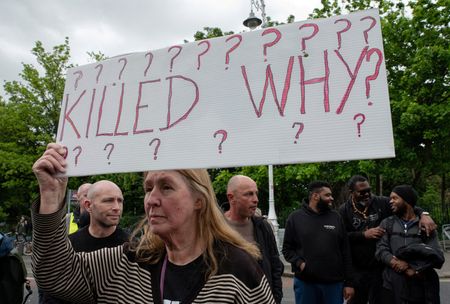 Protesters condemn Ireland’s ‘George Floyd moment’ after death of Congolese-born man