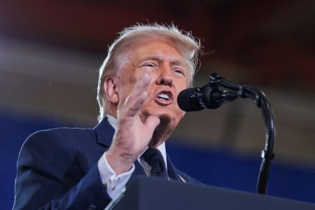 U.S. President Trump visits Suffern, New York