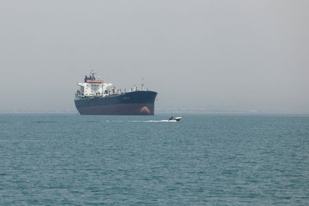 Vessels in the Strait of Hormuz
