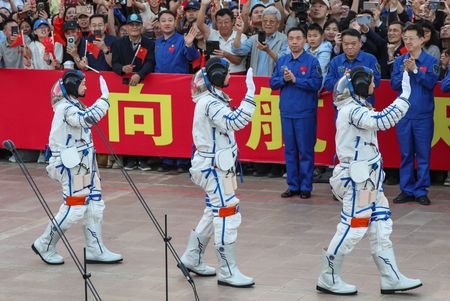 China launches Shenzhou-23 spaceflight mission to Tiangong space station, from Jiuquan Satellite Launch Center