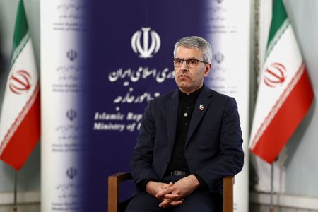 Iran's Foreign Ministry spokesman Esmaeil Baghaei attends interview in Tehran