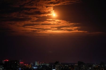 Russian drone and missile strike in Kyiv