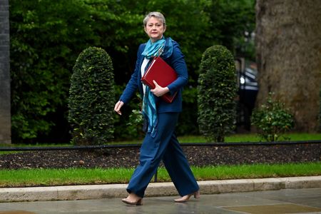 10 Downing Street, on the day of a cabinet meeting,