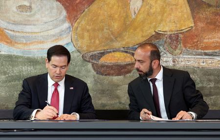 U.S. Secretary of State Rubio meets Armenian Foreign Minister Mirzoyan