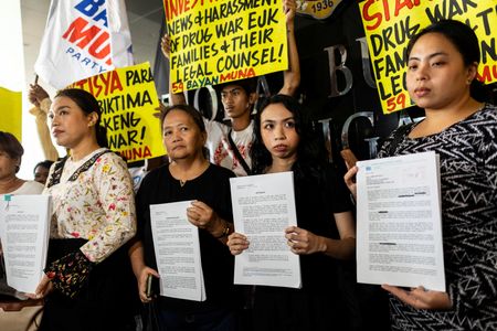 Families of Philippine drug war victims request for an investigation