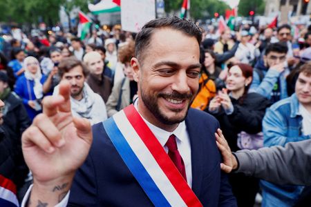 FILE PHOTO: FILE PHOTO: Pro-Palestinian protest in Paris