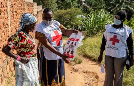 FILE PHOTO: Attacks on Ebola centers force patients to flee