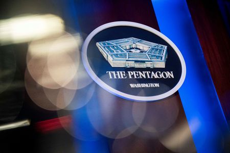 FILE PHOTO: The briefing room at the Pentagon in Arlington,