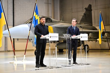 Ukrainian President Zelenskiy visits Sweden