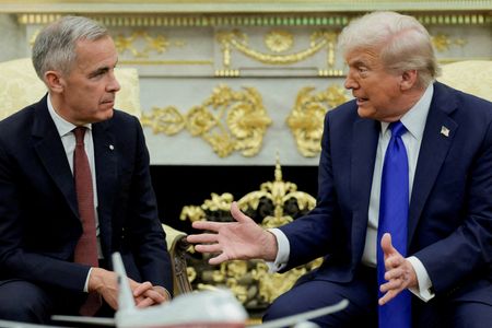 FILE PHOTO: Canada's Prime Minister Mark Carney visits Washington, D.C.