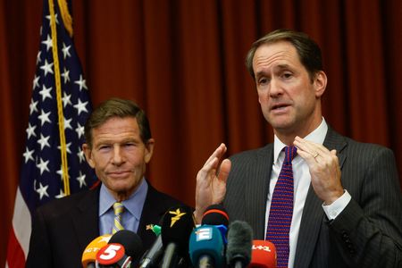 U.S. Senator Blumenthal (D-CT) and U.S. Representative Himes (D-CT) visit