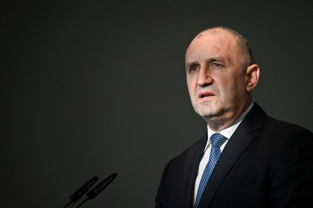 FILE PHOTO: German Chancellor Merz receives Bulgarian Prime Minister Radev