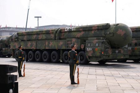 FILE PHOTO: FILE PHOTO: China's strategic strike group displays