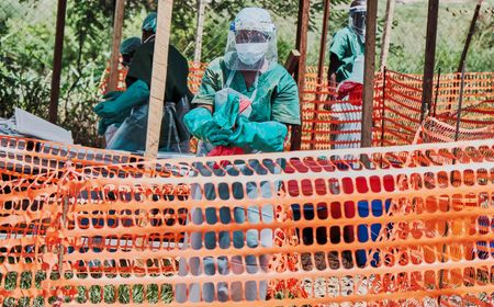 ALIMA International NGO set up an treatment centre for the