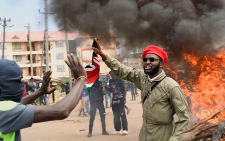 FILE PHOTO: Protests against a U.S. Ebola quarantine plan in
