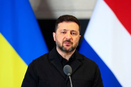 FILE PHOTO: Ukraine's President Volodymyr Zelenskiy