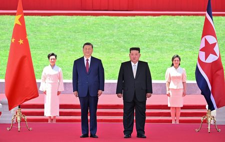 Chinese President Xi Jinping visits Pyongyang