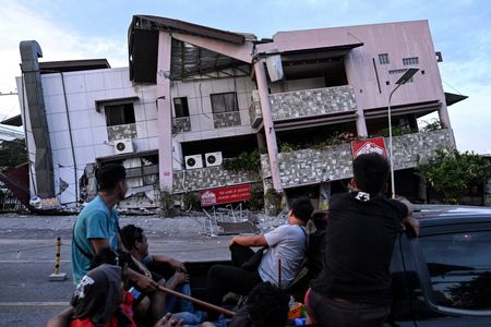 Aftermath of earthquake in southern Philippines