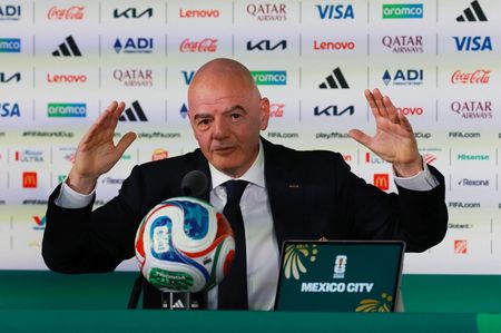 FIFA World Cup 2026 - FIFA President Gianni Infantino Press
