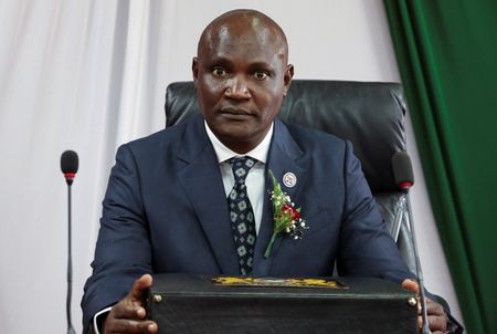 Kenya's Finance Minister John Mbadi presents the Government Budget for