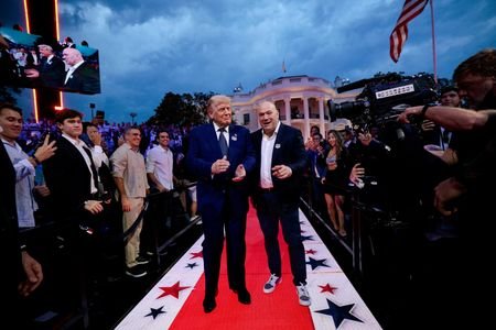 U.S. President Donald Trump hosts UFC Freedom 250 at the