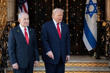 U.S. President Trump meets Israeli PM Netanyahu at Trump’s Mar-a-Lago