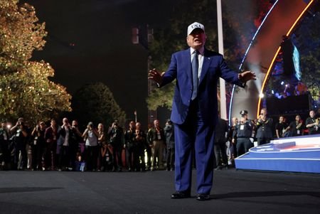 FILE PHOTO: U.S. President Donald Trump hosts UFC Freedom 250
