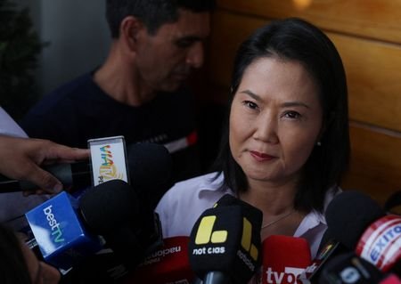 Peru’s Fujimori edges ahead as contested presidential votes trickle in