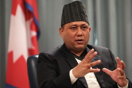 Reuters interview with Nepal's Foreign Minister Shisir Khanal at the