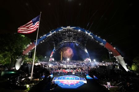 FILE PHOTO: U.S. President Donald Trump hosts UFC Freedom 250