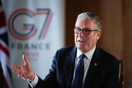 UK Prime Minister Keir Starmer attends G7 summit in Evian
