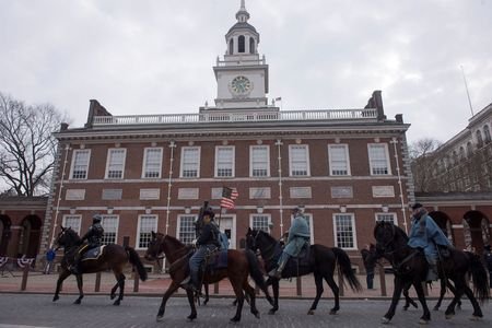 FILE PHOTO: Independence Hall in Philadelphia