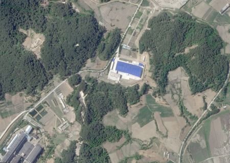 FILE PHOTO: Satellite image shows nuclear material production factory, in