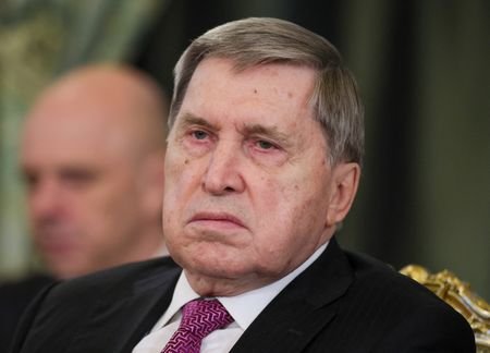 Russia's Foreign Minister Sergei Lavrov attends a meeting in Moscow