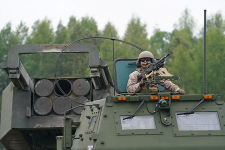 Lithuania holds HIMARS live fire exercises at targets in the