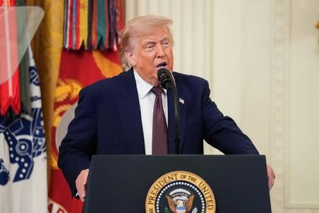 Medal of Honor ceremony at the White House in Washington