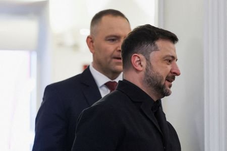 FILE PHOTO: Ukrainian President Volodymyr Zelenskiy visits Poland