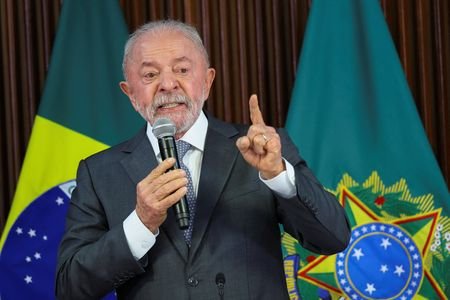 Brazil's President Luiz Inacio Lula da Silva attends a ministerial