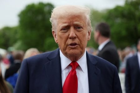 U.S. President Trump attends the annual White House Easter Egg