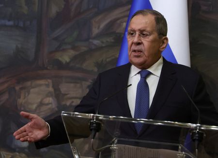 Russia's Foreign Minister Lavrov and Madagascar's Foreign Minister N'Diaye meet