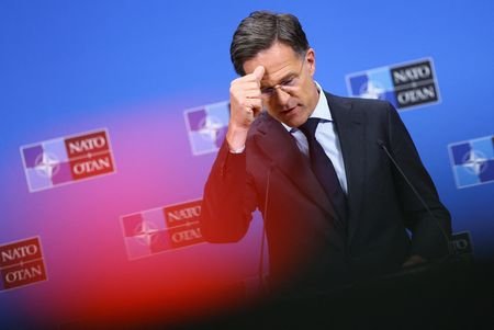 NATO Secretary General Mark Rutte holds a press conference ahead