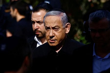 Funeral for Gal Meir Eisenkot, 25, son of Israeli cabinet