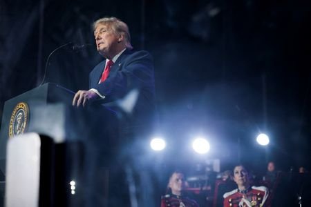 U.S. President Trump attends a rally to kick off the