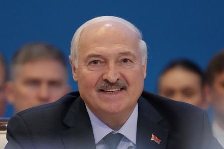 Belarusian President Lukashenko attends the summit of the Supreme Eurasian