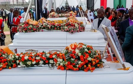 FILE PHOTO: Memorial service for Kenyan school girls killed in