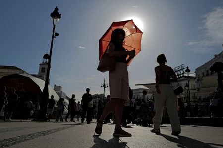 FILE PHOTO: Heatwave in Madrid